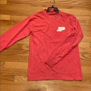 Purdue LongSleeved Pink Shirt Comfort Colors Small
